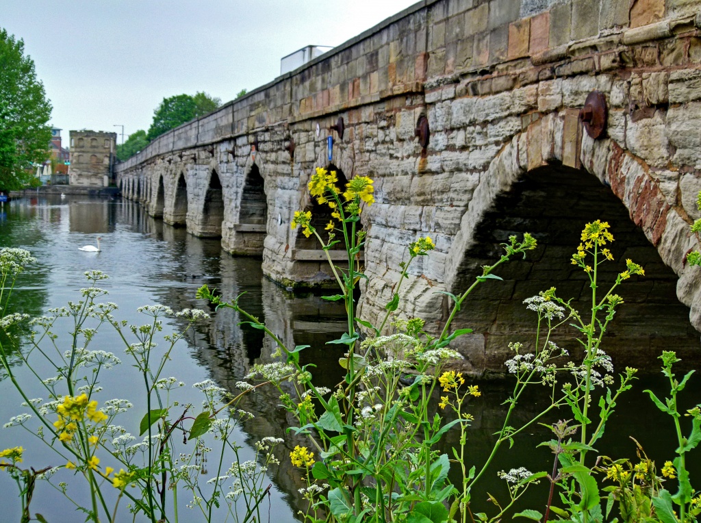 clopton bridge, stratford upon avon by jantan
