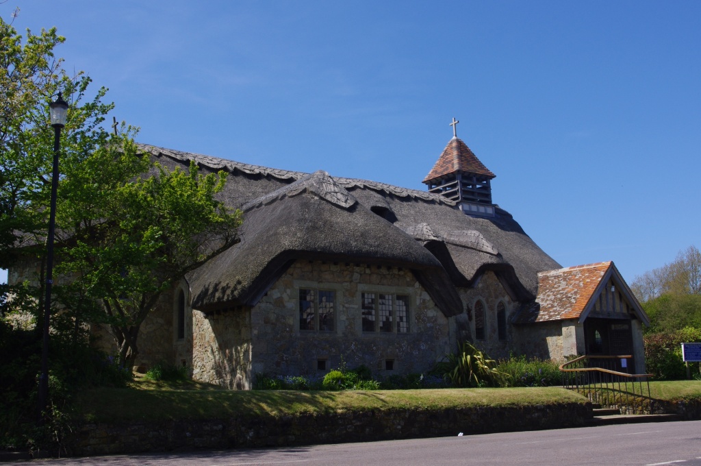 Thatched church by karendalling