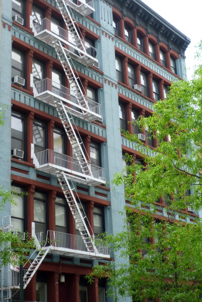 NYC Fire Escapes by cwarrior