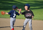 23rd May 2012 - Cdog high fived by opponent when he makes 2nd base