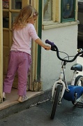 23rd May 2012 - Just for fun: The little girl and her bike
