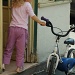 Just for fun: The little girl and her bike by parisouailleurs