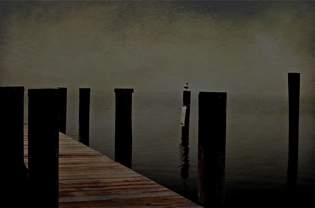 Pier In the Mist by lesip
