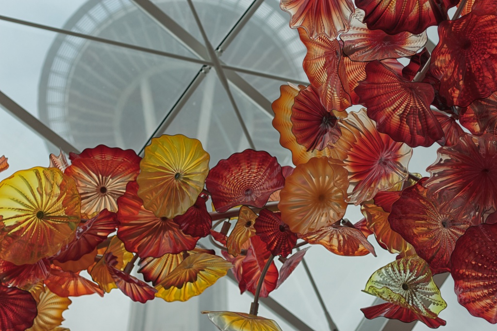 The Chihuly Garden and Glass Museum  by seattle