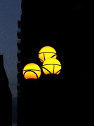 25th May 2012 - street lamps at dusk
