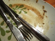 25th May 2012 - remains of dinner
