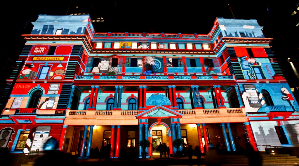 Vivid Sydney - Customs house by abhijit