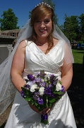 27th May 2012 - Rachel - the blushing Bride!
