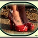 Red shoes by vernabeth