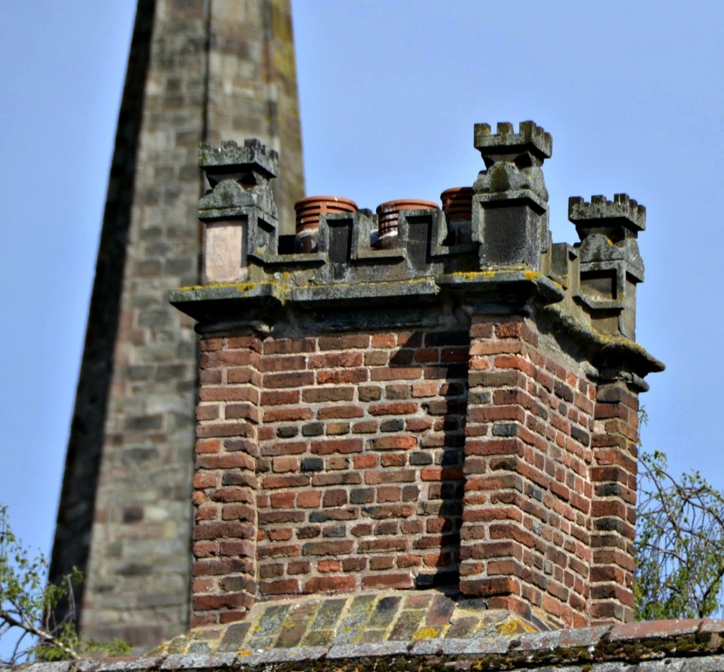 Castle chimney by nix