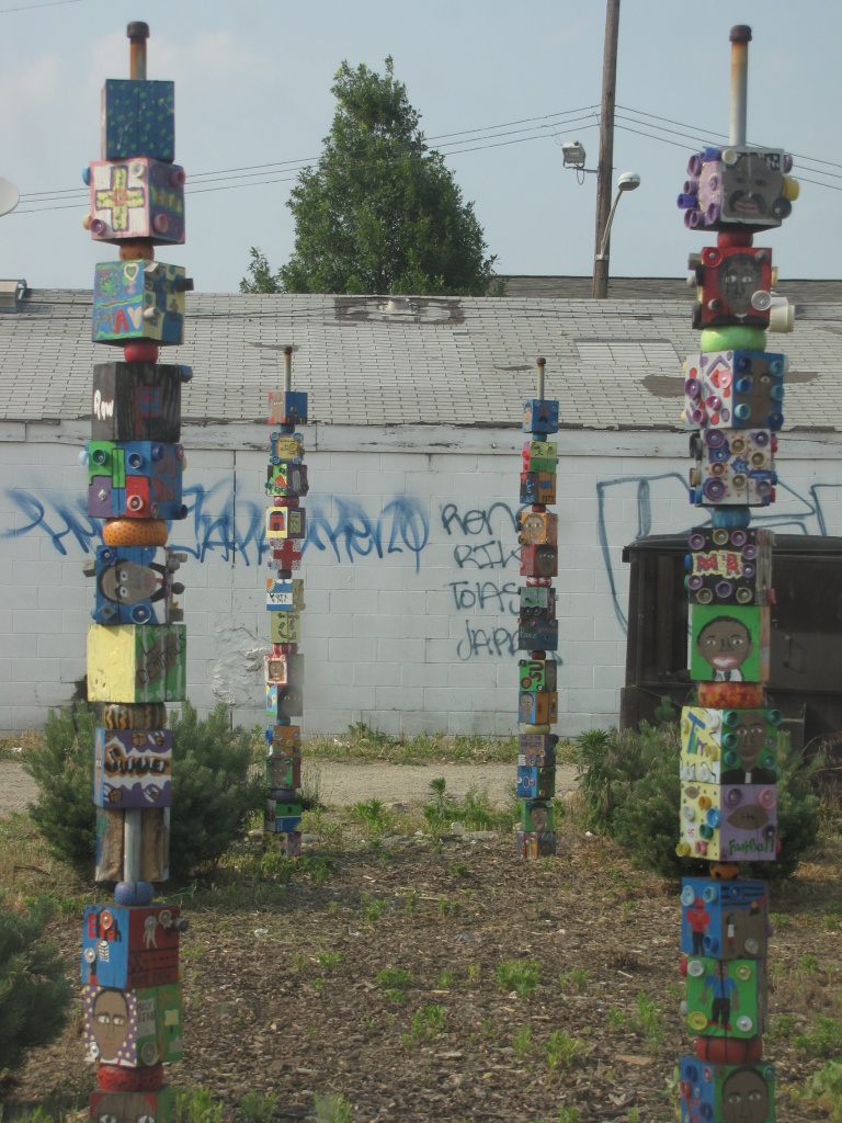 Inner City Totem Poles by photogypsy