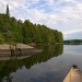 View down the lake from the canoe ( camping trip #5 of a series) by jayberg