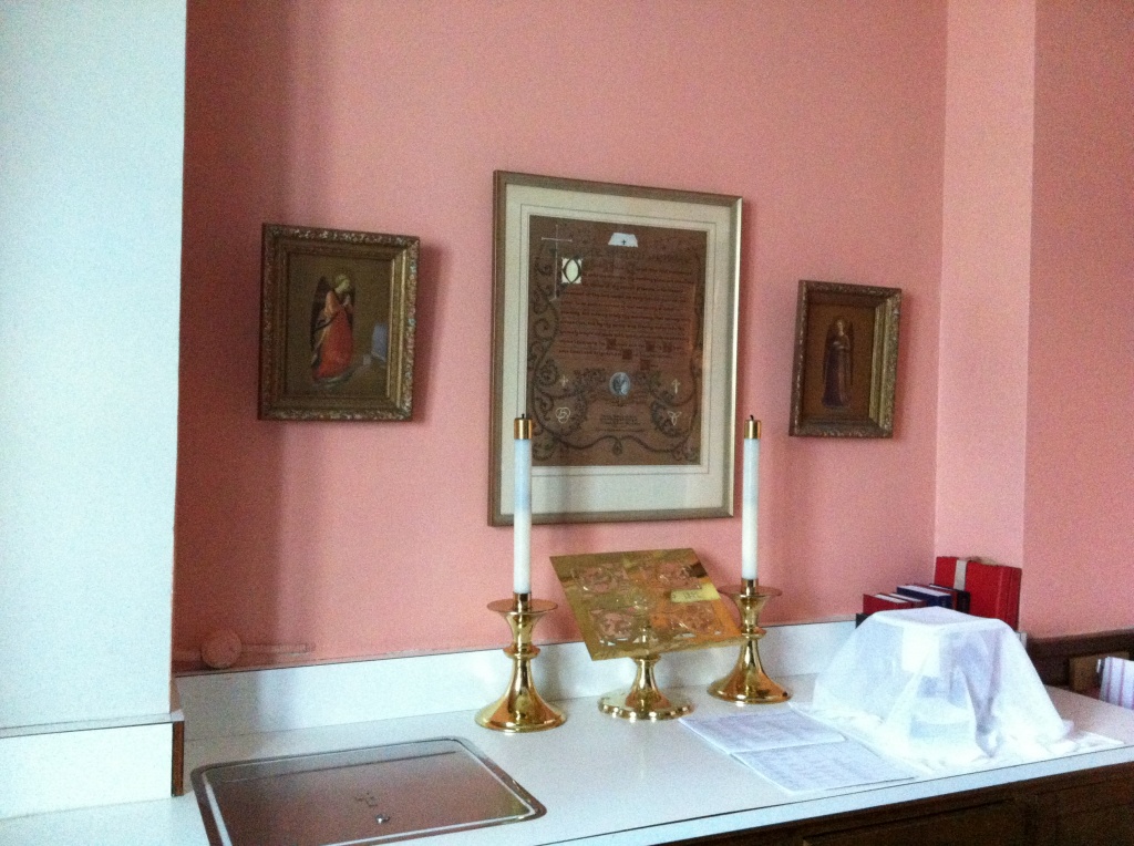 Repainting the south sacristy by corktownmum