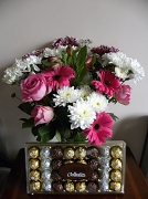31st May 2012 - Flowers and chocolate