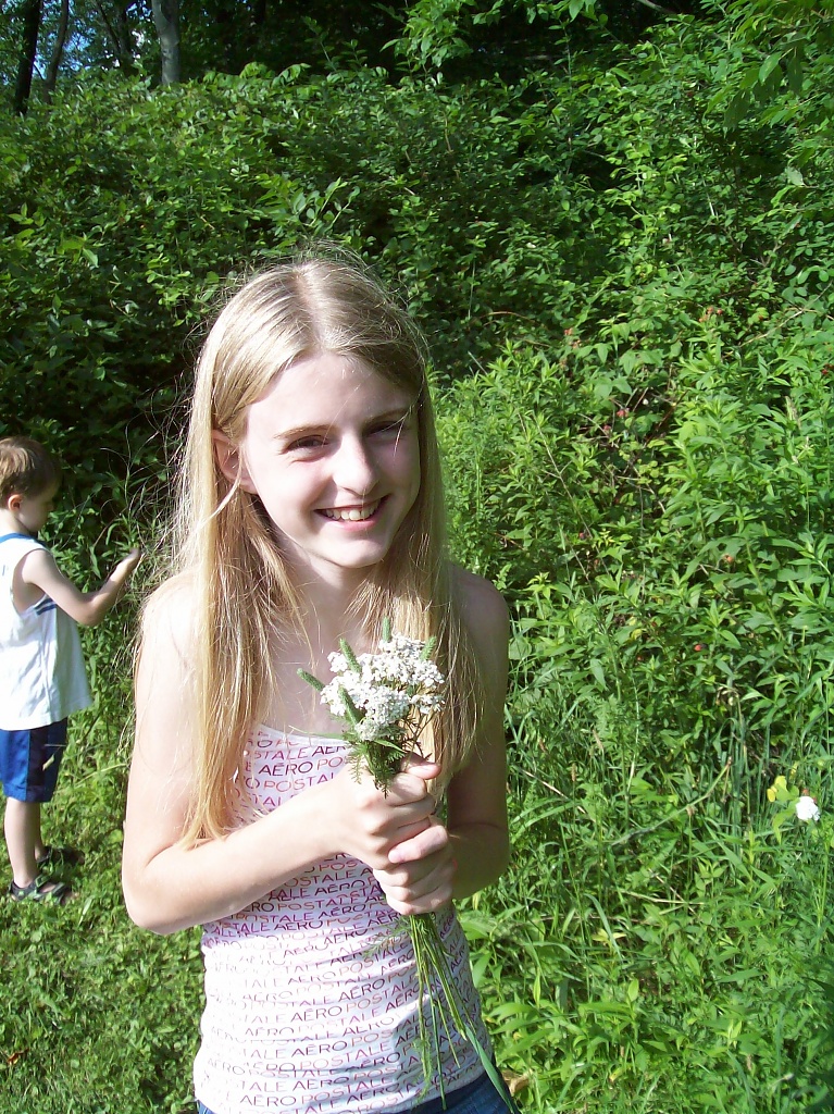 Picking Wild Flowers by julie