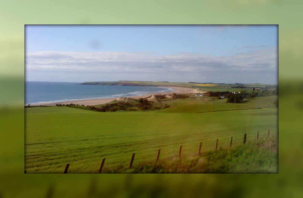 Lunan Bay from the train by sarah19