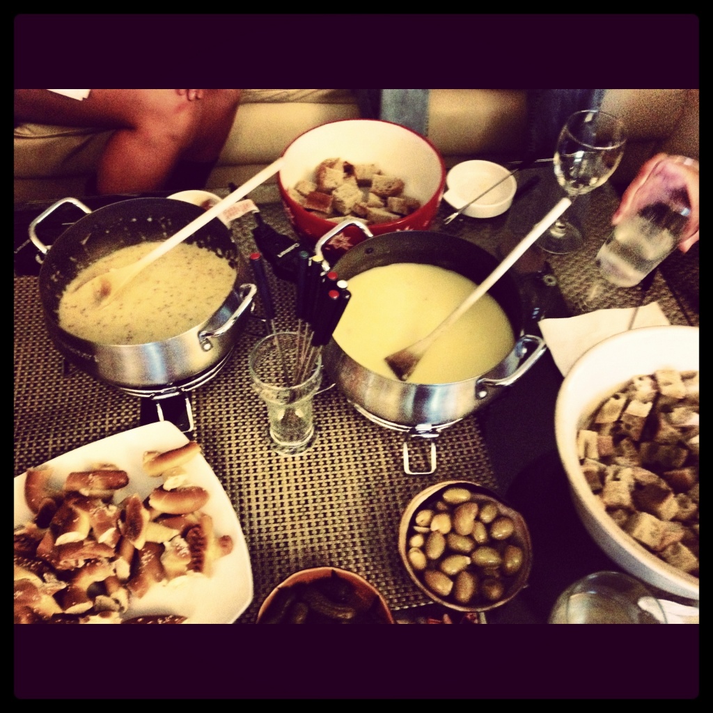 fondue at Hottell's by cassaundra