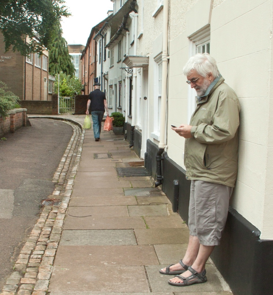 Long-suffering husband, Aylesbury old town by dulciknit
