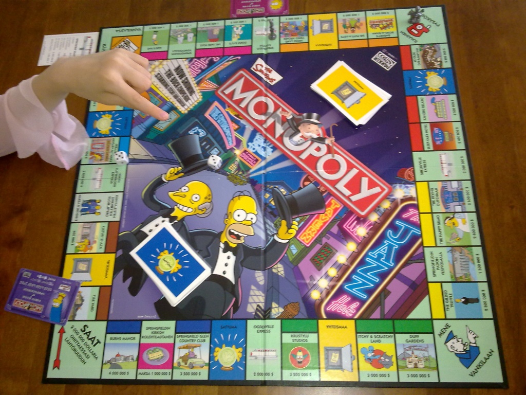 Simpsons Monopoly by tiss