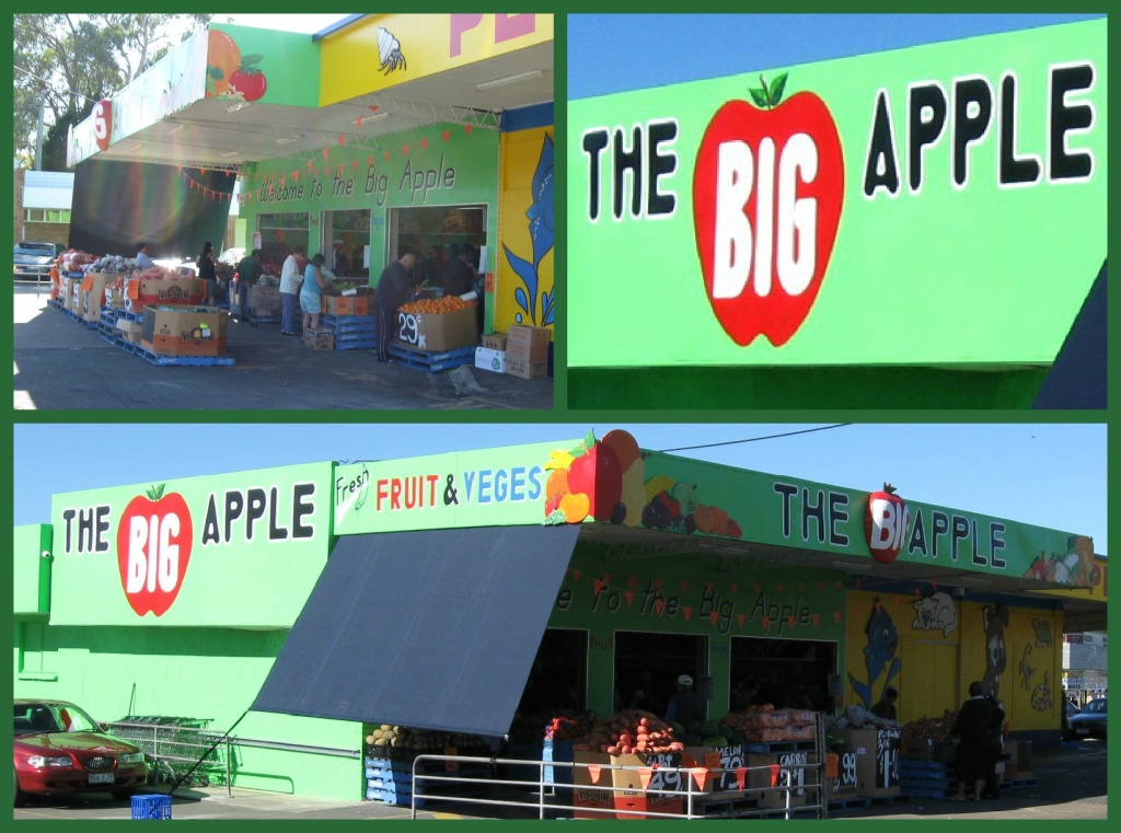 The Big Apple Fruitstore by mozette
