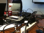 14th Jun 2012 - Look at this mess of cords!