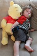 15th Jun 2012 - Cuddling With a Dumb Ol' Bear