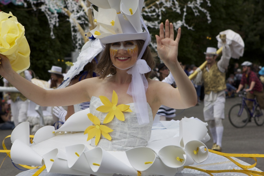 Fremont Solstice Parade. by seattle