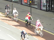 17th Jun 2012 - A Parrot? on a bycicle?
