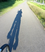 13th Jun 2012 - IMG_8087 Biking shadow