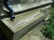 19th Jun 2012 - Stone trough gutter