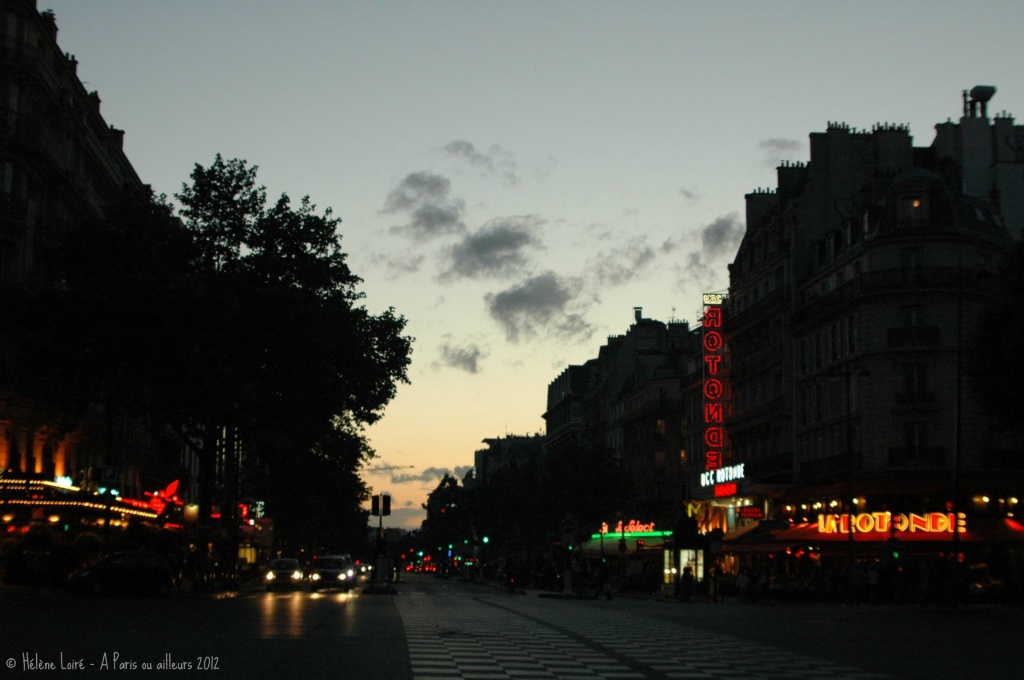 Montparnasse, shortest night of the year by parisouailleurs