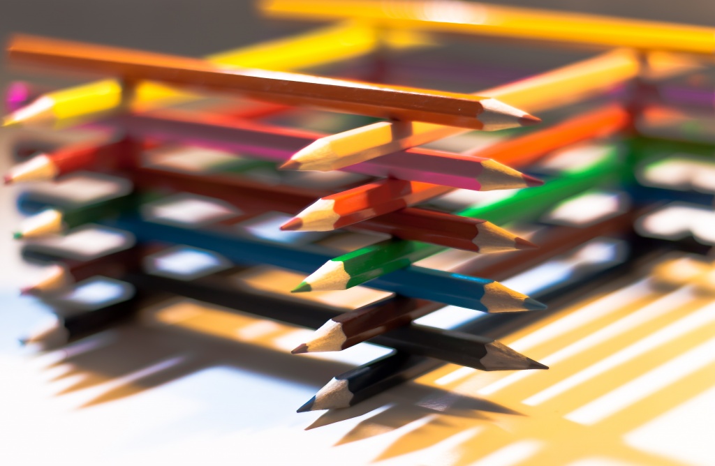 a flack of pencils by peadar