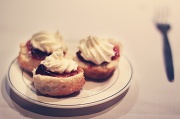 22nd Jun 2012 - scones with jam and cream