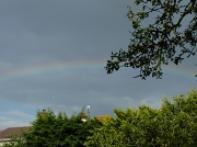 24th Jun 2012 - Rainbow over my garden