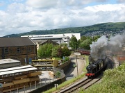 24th Jun 2012 - Train pulling out of the station
