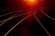 25th Jun 2012 - Railroad sunset