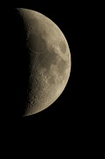 25th Jun 2012 - Waxing Crescent Moon