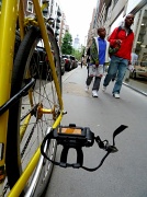 26th Jun 2012 - Yellow bike