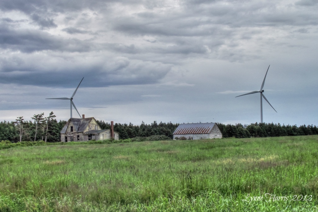 Wind Turbines, Eastern PEI by lynne5477
