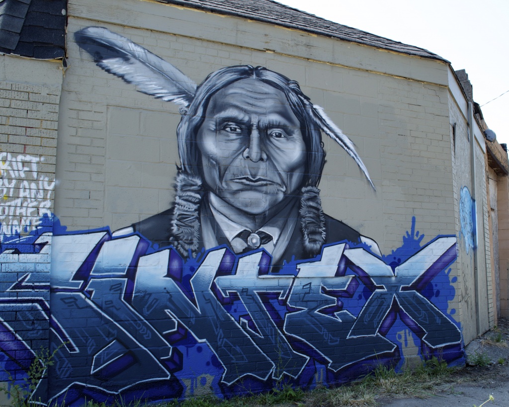 Grafitti, one of many near Corktown (Detroit) by corktownmum
