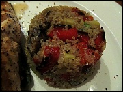 28th Jun 2012 - grilled vegetables quinoa