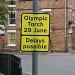 Getting ready for the Olympic Torch by clairecrossley