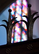 24th Jun 2012 - Wrought iron/Stained Glass