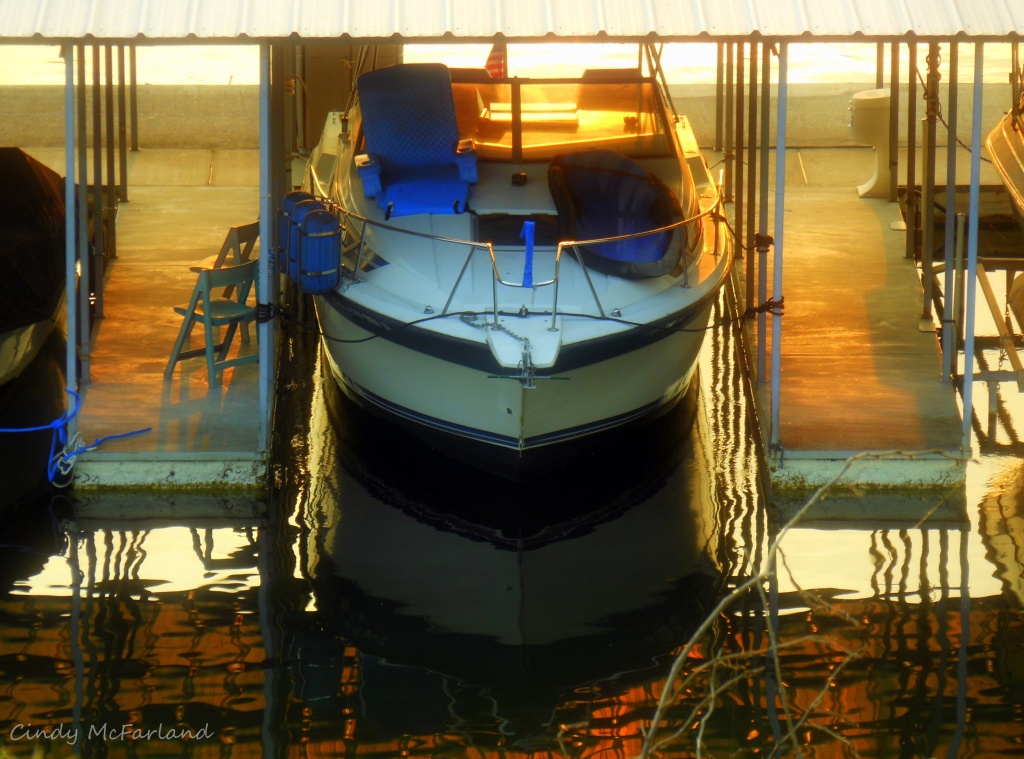 Docked for the Evening by cindymc