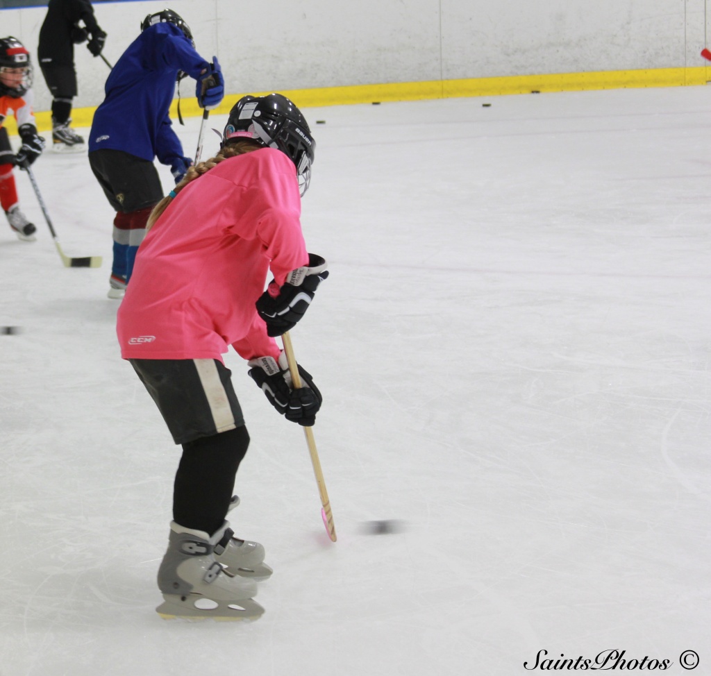 Grandaughter @ hockey practice by stcyr1up