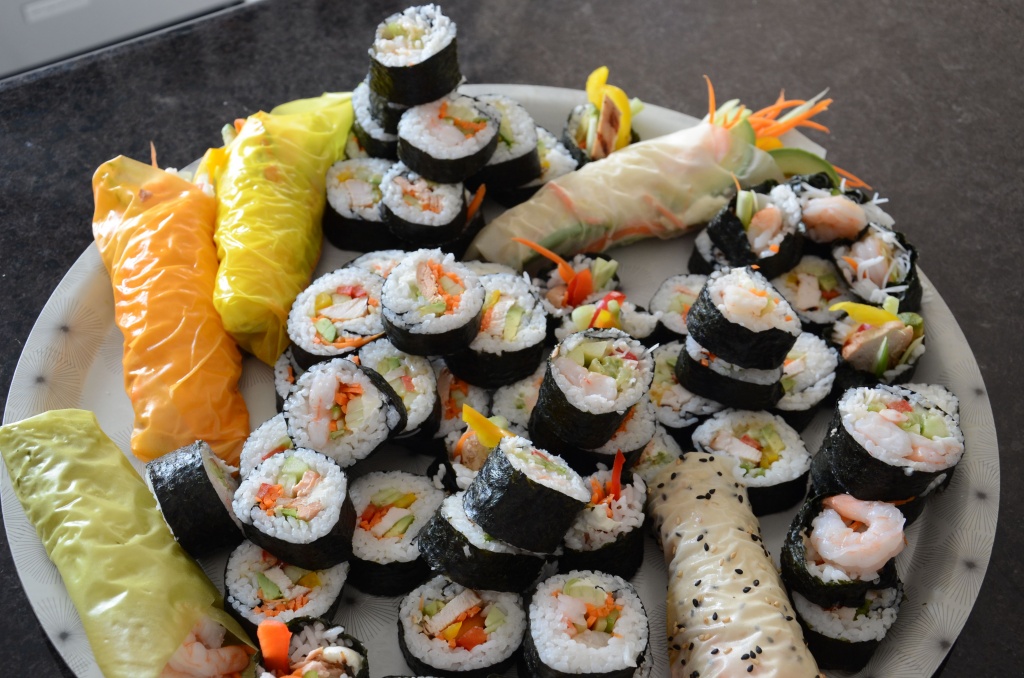 Homemade Sushi by dora