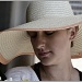 wide-brimmed hat (inspired by the works of tamara de lempicka) by summerfield