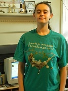 8th Jul 2012 - Shayna Wearing Cat T-Shirt 7.8.12 002