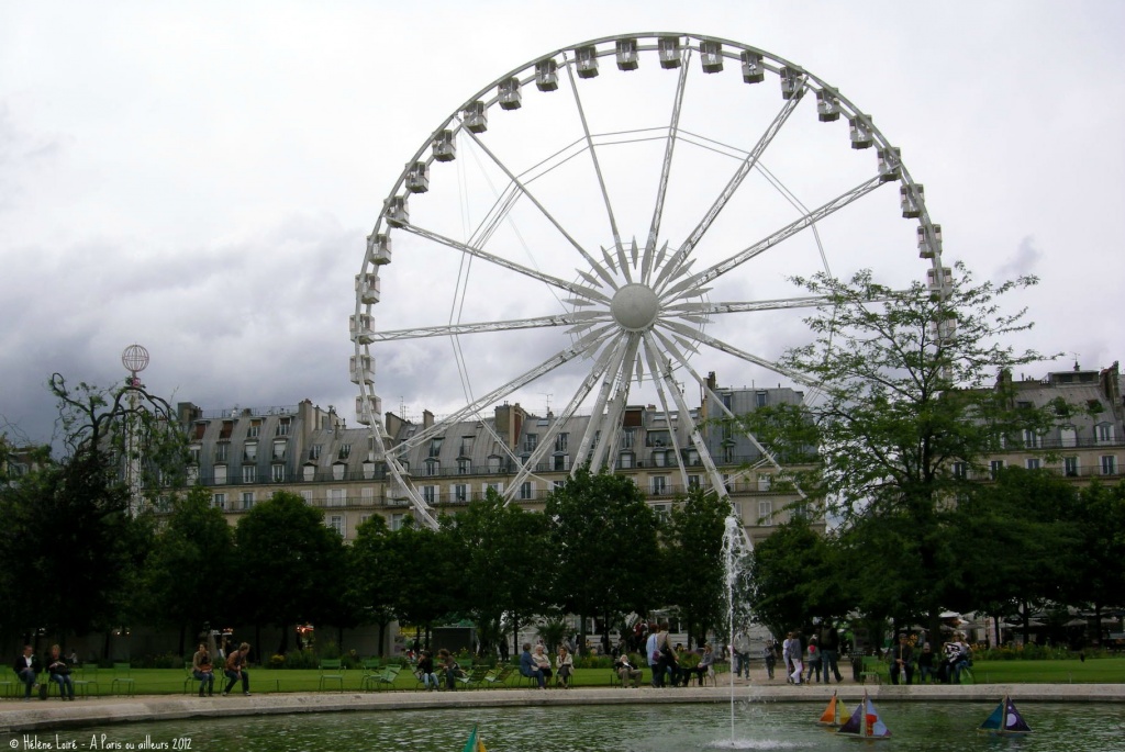 Funfair in Tuileries Garden by parisouailleurs