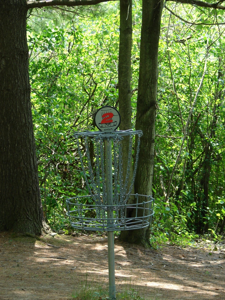 A Disc Golf Hole (basket) by brillomick